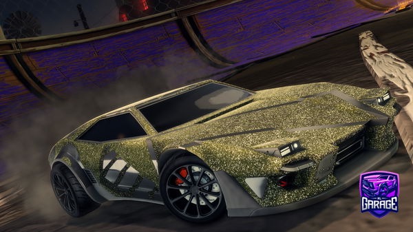 A Rocket League car design from Misha76_