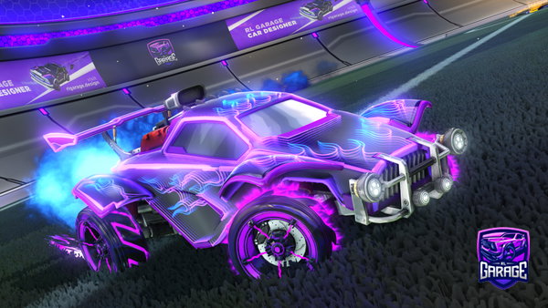 A Rocket League car design from Battlem088