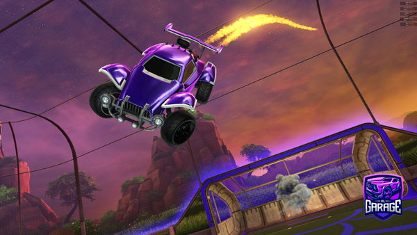 A Rocket League car design from XxslyferxX9542