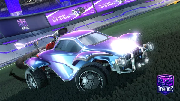 A Rocket League car design from salty0egg