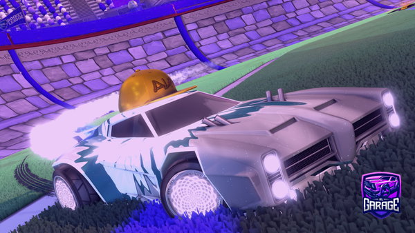 A Rocket League car design from Bussinwithrizz
