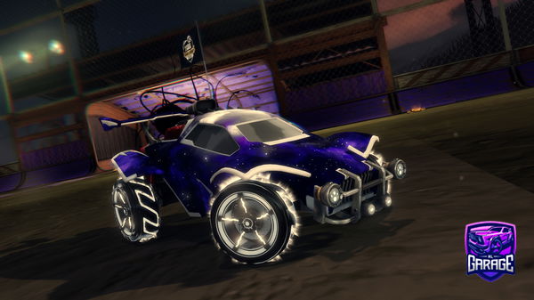 A Rocket League car design from PantriXDOP