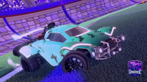 A Rocket League car design from stunseeb