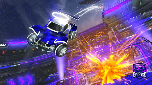 A Rocket League car design from Pablo101306