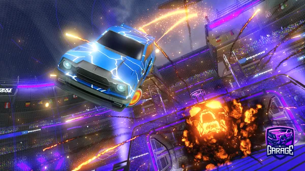 A Rocket League car design from iplayonswitch