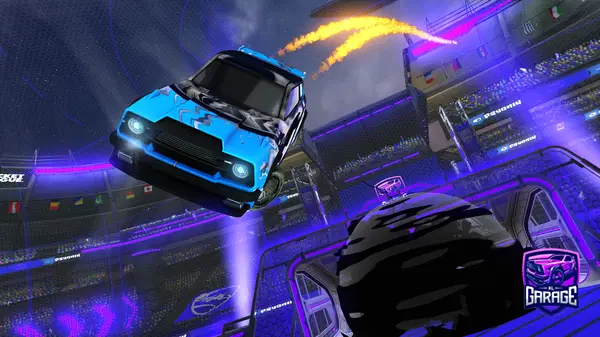 A Rocket League car design from GalaxyGoat96