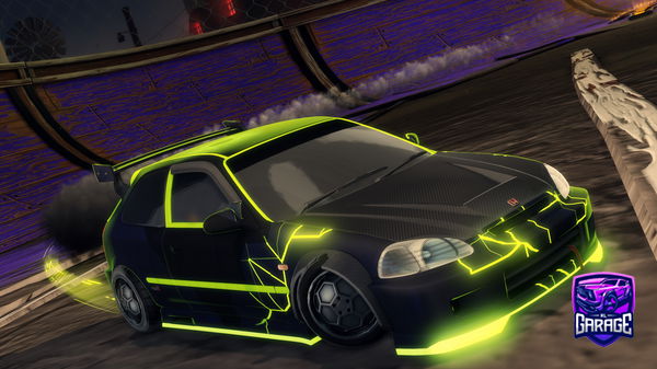 A Rocket League car design from Aironemu