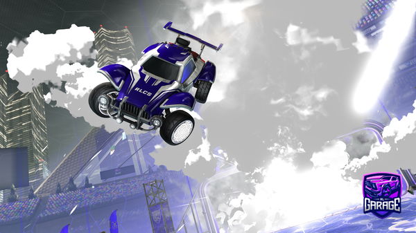 A Rocket League car design from PulseTom