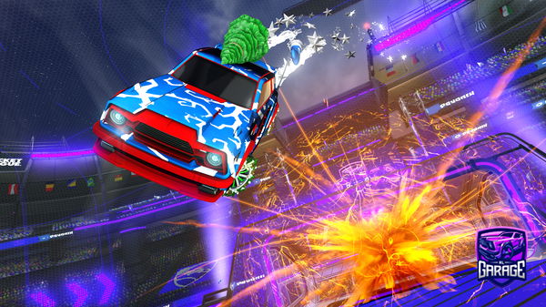 A Rocket League car design from icemakerp3