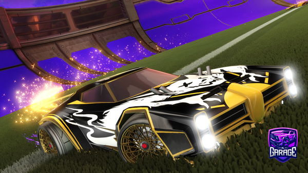 A Rocket League car design from ratrodford1