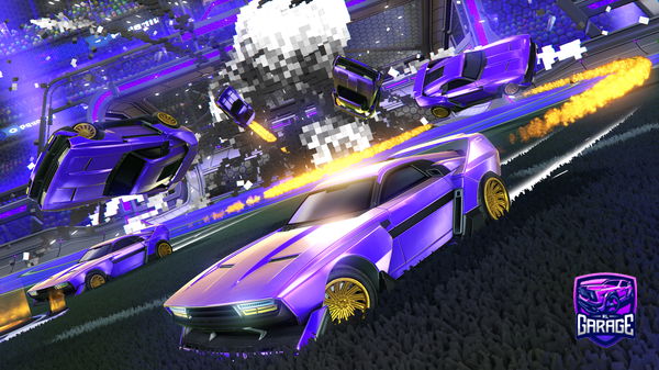 A Rocket League car design from DANCEKING87