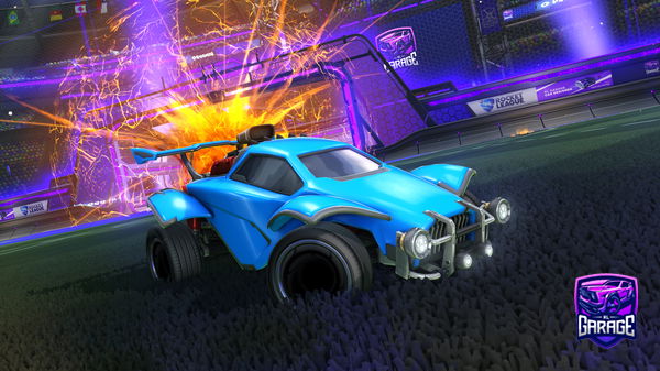 A Rocket League car design from Limbx