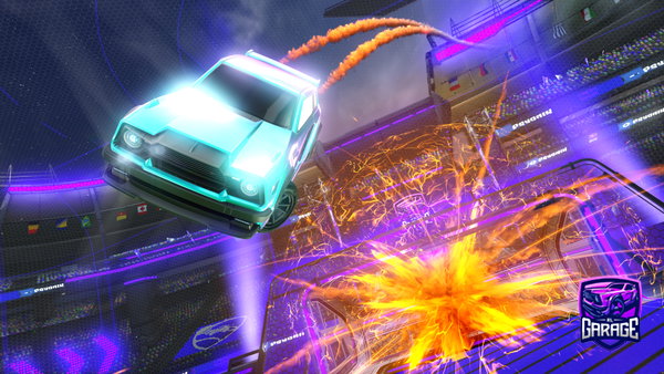 A Rocket League car design from hussgh148