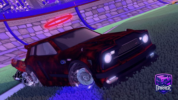 A Rocket League car design from Syther266