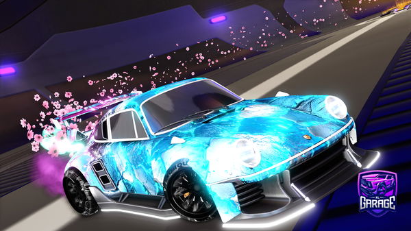 A Rocket League car design from puppetlegs