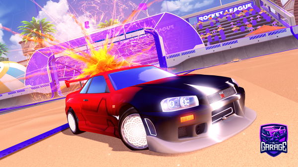 A Rocket League car design from SJB-_-