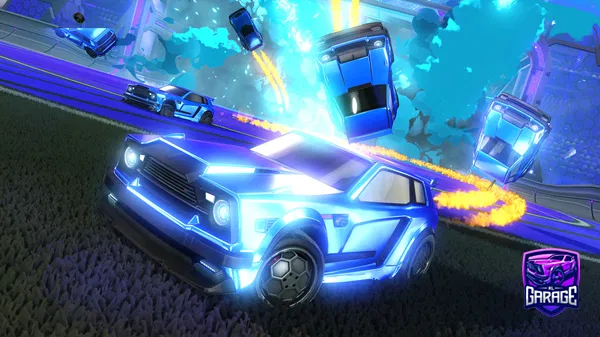 A Rocket League car design from charliemock