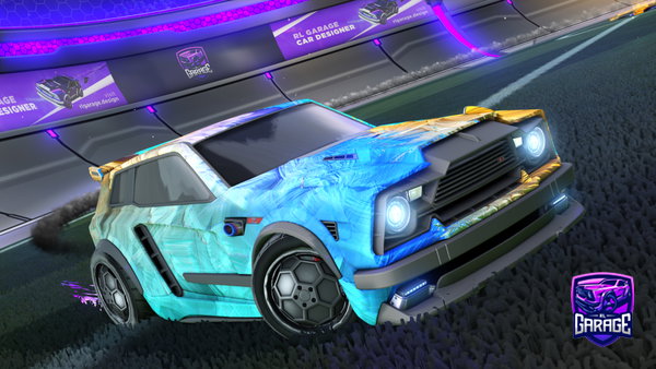 A Rocket League car design from erik51616