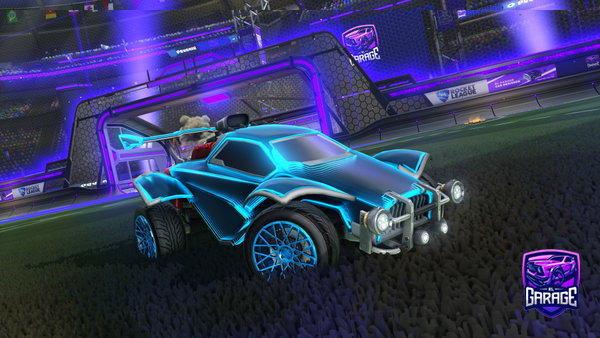 A Rocket League car design from Rossi1164
