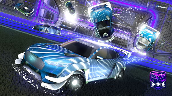 A Rocket League car design from ShaZeRaa