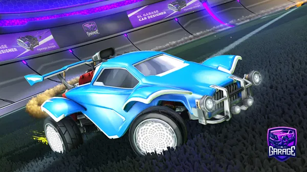 A Rocket League car design from happtsu