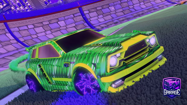 A Rocket League car design from Davielz47