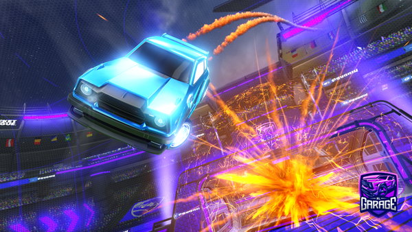 A Rocket League car design from captainnuke9777