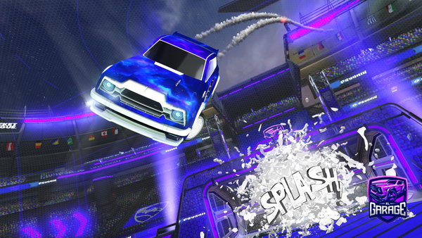 A Rocket League car design from guxtaxxzz
