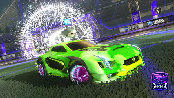 A Rocket League car design from MTGX