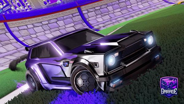 A Rocket League car design from canela13