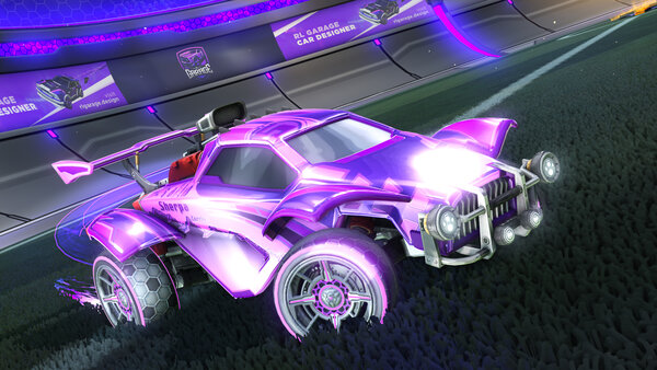 A Rocket League car design from CurtyRagsdude
