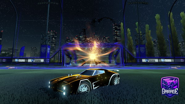 A Rocket League car design from Waterparkx