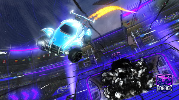 A Rocket League car design from mygman60