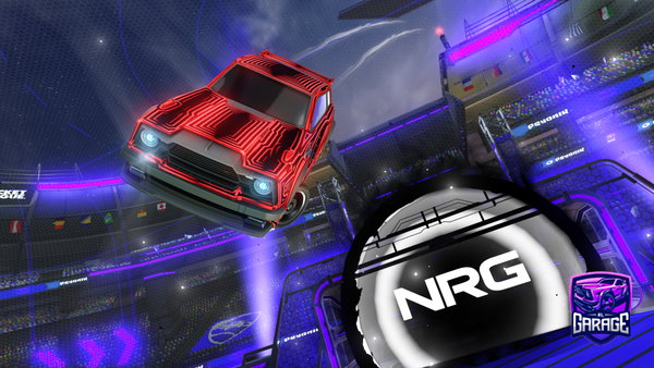 A Rocket League car design from Hgatx