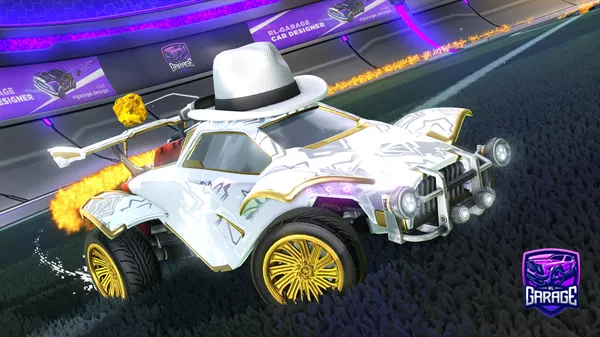 A Rocket League car design from jurucutudd