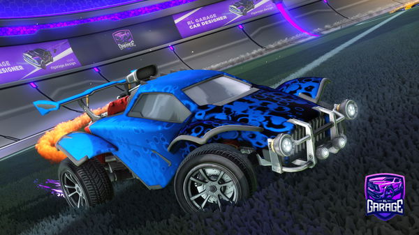 A Rocket League car design from Kulkija