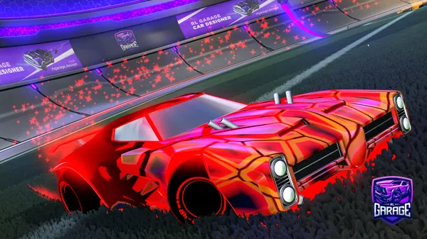 A Rocket League car design from VTX_strykerredbull11