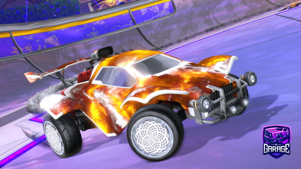 A Rocket League car design from Rl2015