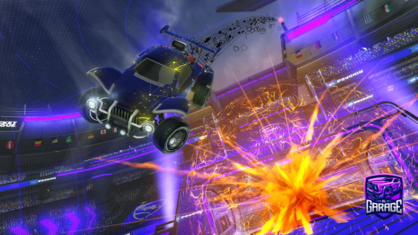A Rocket League car design from Danielpostma