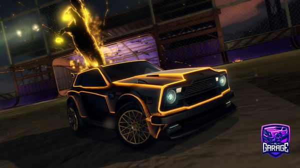 A Rocket League car design from TallGoose