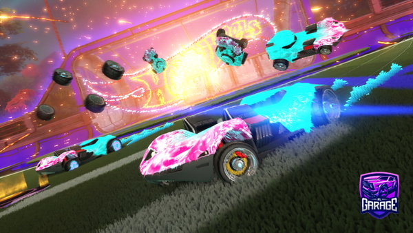 A Rocket League car design from LEkoopa44