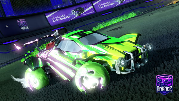 A Rocket League car design from JULA11