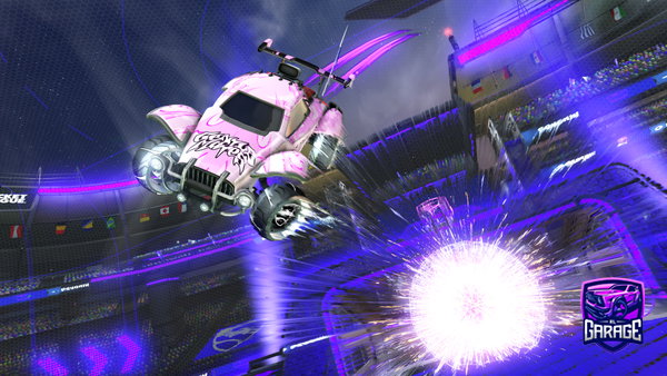 A Rocket League car design from Terminono