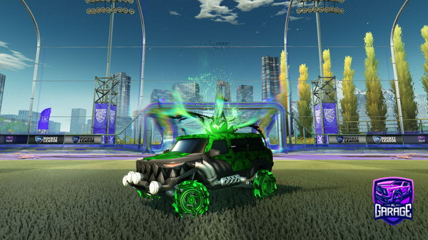 A Rocket League car design from irosario78