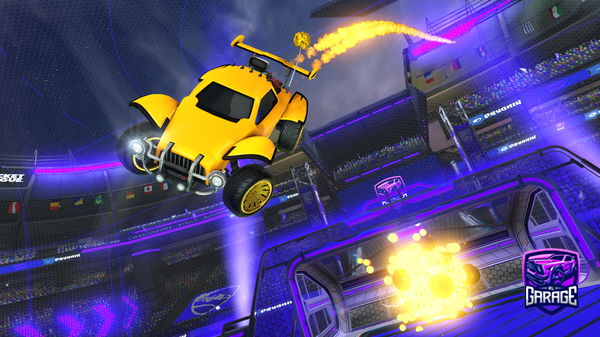 A Rocket League car design from M0T0CH3ST3R