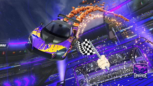 A Rocket League car design from mielx