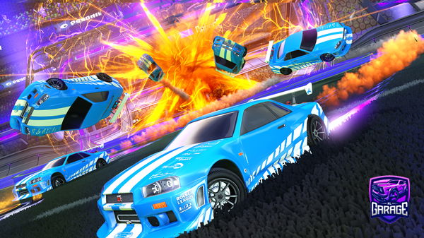 A Rocket League car design from Enzo2011