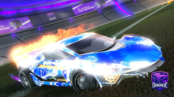 A Rocket League car design from Alainspirit