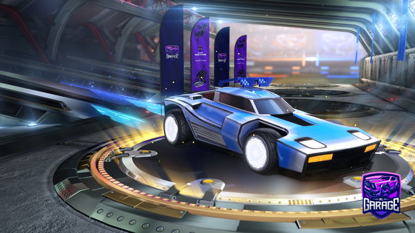 A Rocket League car design from XDPRETDZEL