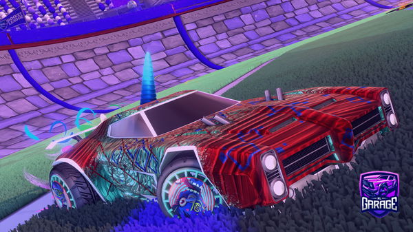 A Rocket League car design from XudiBTB2